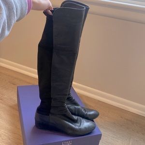 Mainline Stuart Weitzman Black Boots